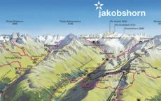 Pischa__Jakobshorn__Rinerhorn_Sommer_Panoramakarte_Davos_Klosters